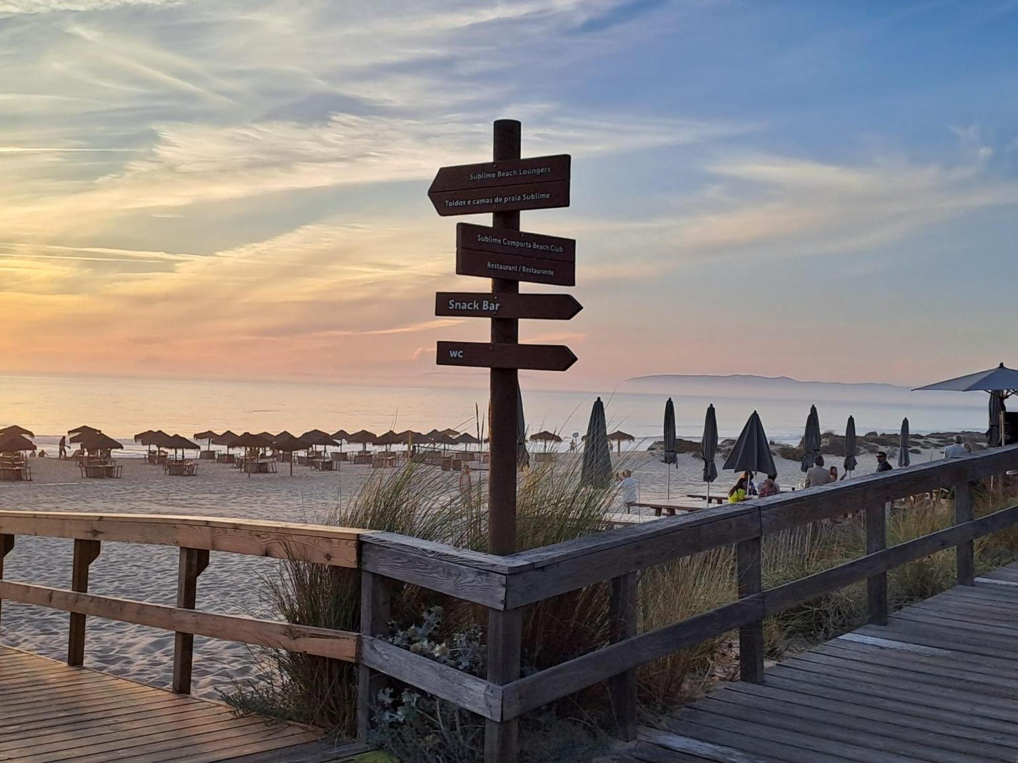 Casa Atlantico Carvalhal Comporta, Apartamento Piscina Aquecida Luaran gambar